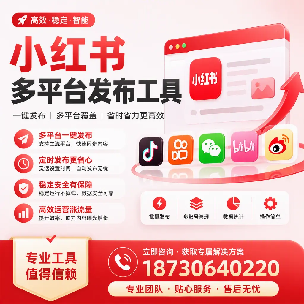 在 怒江 小红书多平台发布工具的市场前景分析